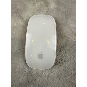 Apple Magic Mouse Wireless Bluetooth A1296 White Silver Multi-Touch Mac